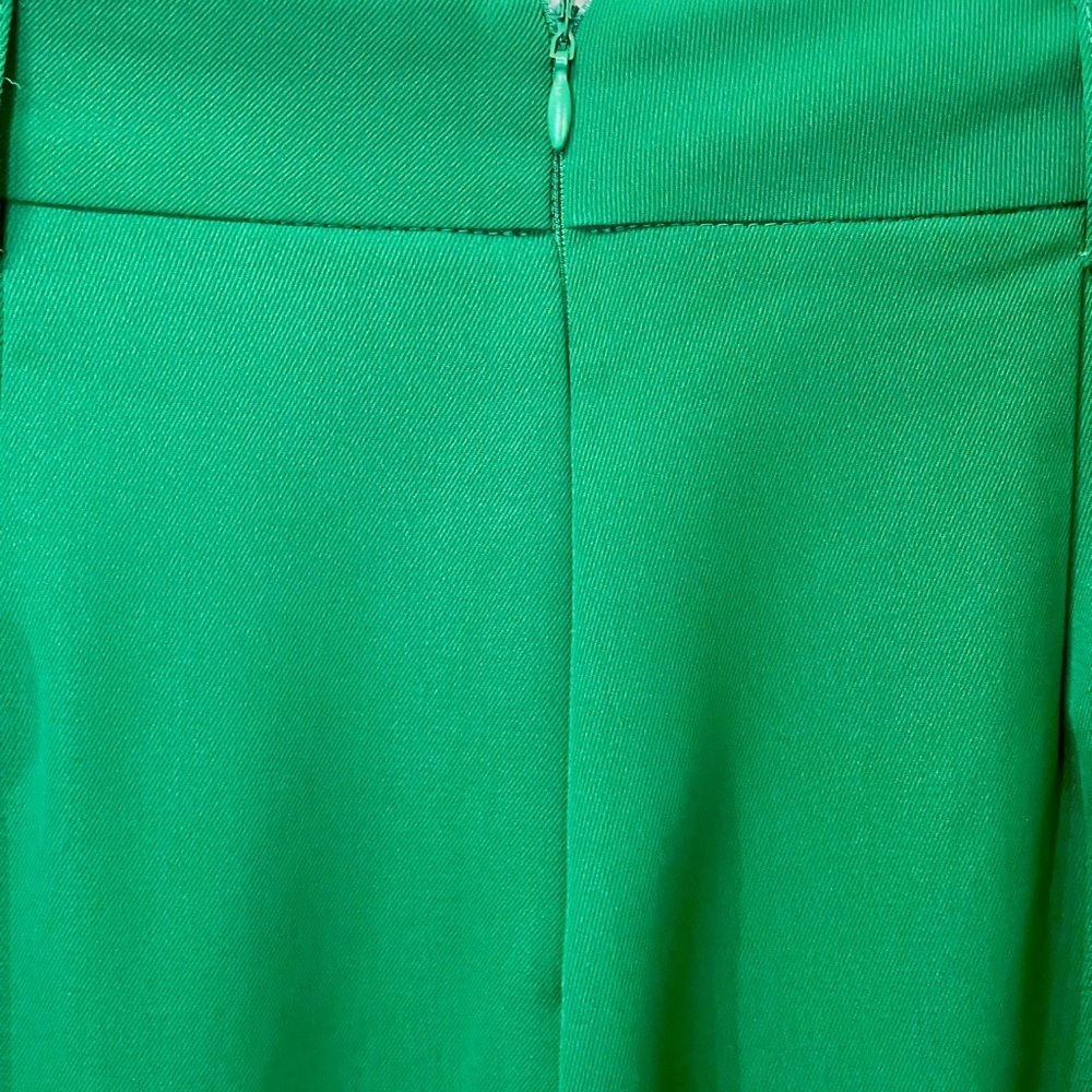 Double Crazy Green High-Waist Wide Leg Palazzo Entrapment Trousers 2XL - Picture 3 of 6